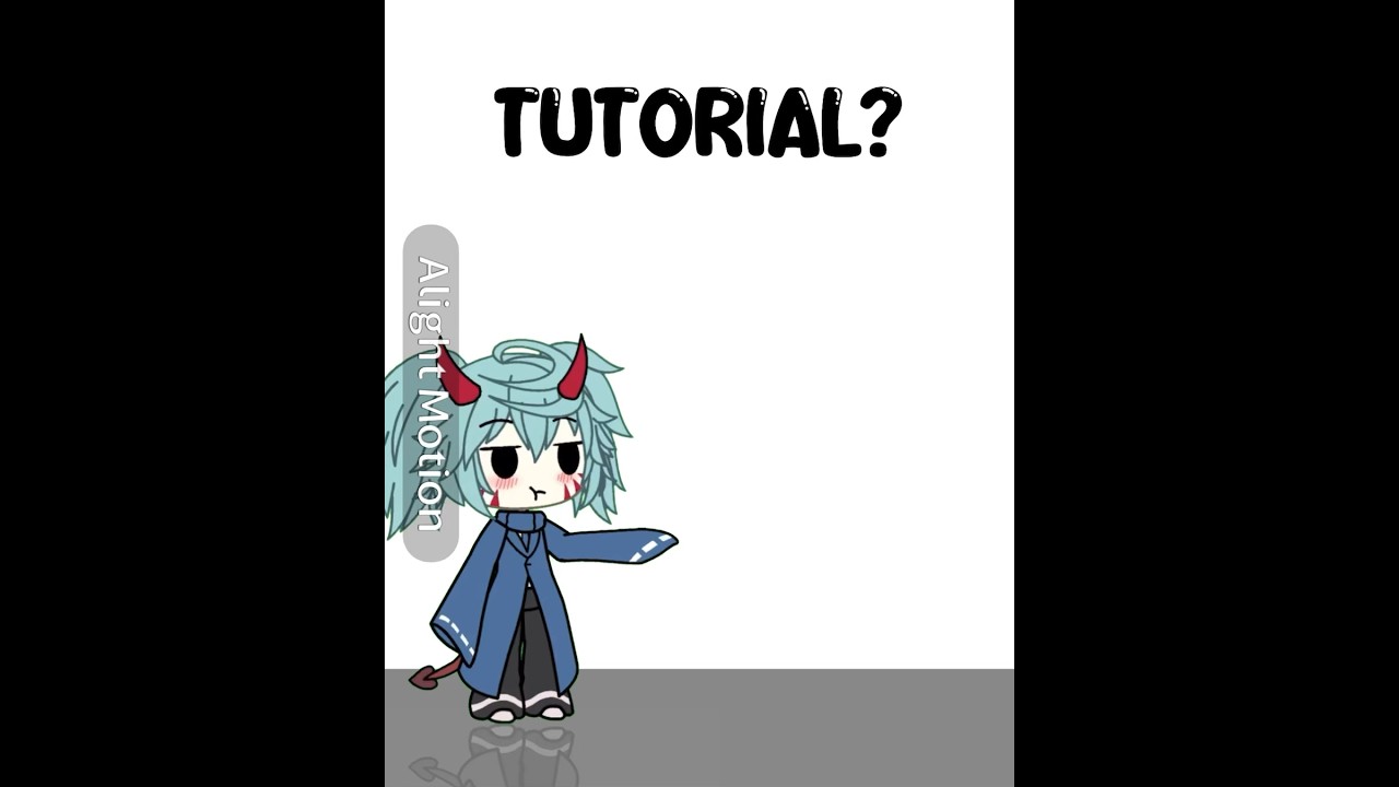 tutorial? 😼 // #gacha #tweening #gachalife #alightmotion