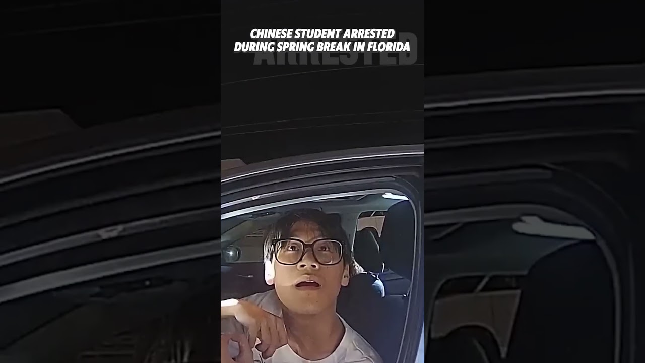 Chinese Students Arrested During Spring Break in Florida. Part 1 Full clip on: Arrested on Cam