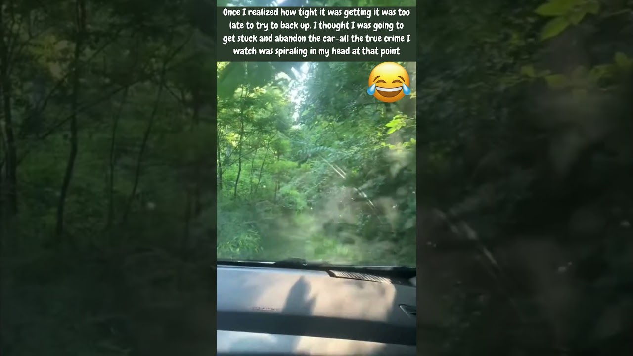 this was so scary! Amazon flex routes are wild taking me down a legit dirt bike trail lol