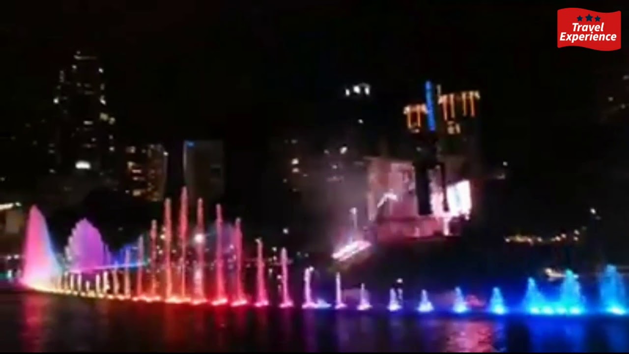 KLCC Lake Symphony Water Fountain Show 2018 - Kuala Lumpur, Malaysia