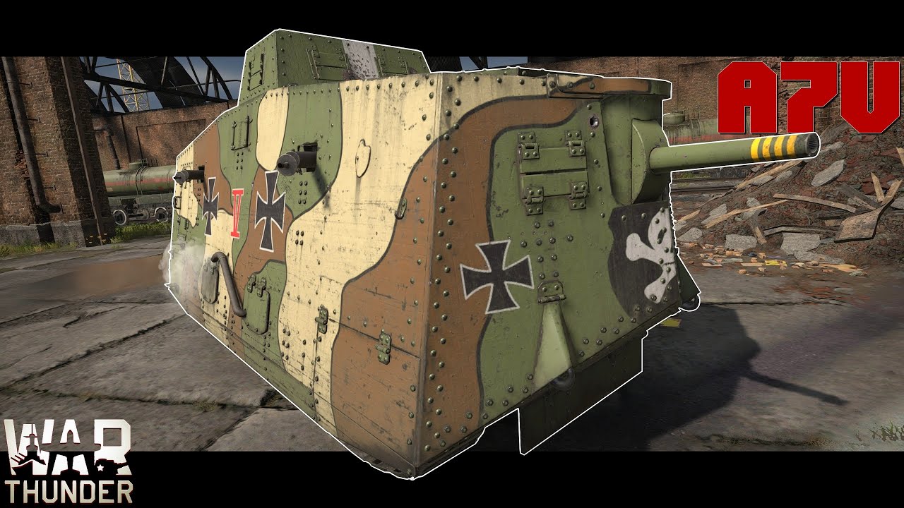 Der Urgro&szlig;vater der deutschen Panzer | A7V | War Thunder