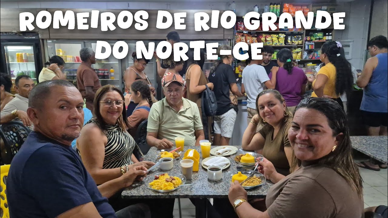 JUAZEIRO DO NORTE TOMADO POR ROMEIROS-PADARIA SANTA LIDUÍNA  É O POINT 