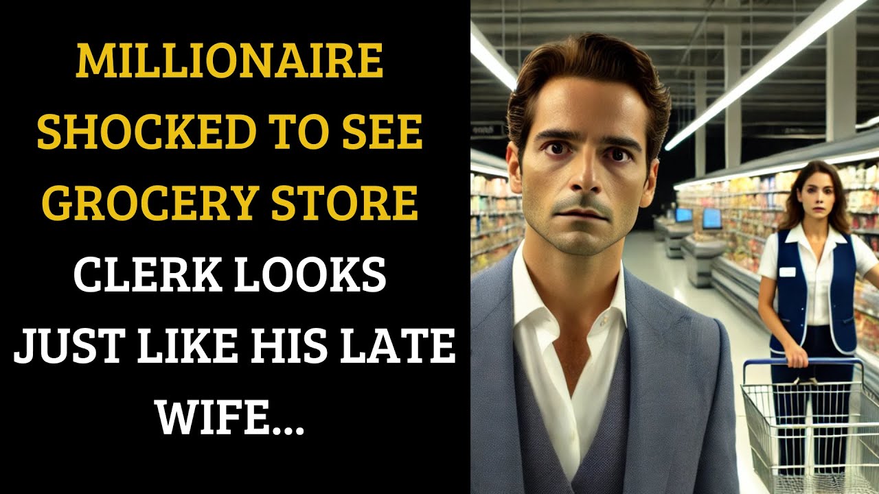 Millionaire Shocked by Grocery Store Clerk Resembling His Late Wife &ndash; Unbelievable Story!