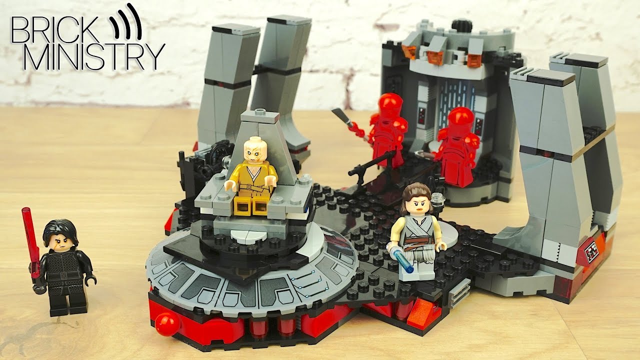 LEGO Star Wars 75216 ● Тронный зал Сноука [Обзор]