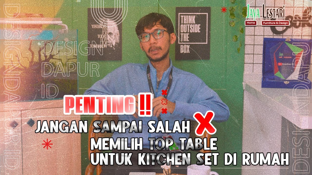 Ini Alasannya...Jangan Sampai Salah Memilih TOP TABLE || GRANIT || MARMER || SOLID SURFACE