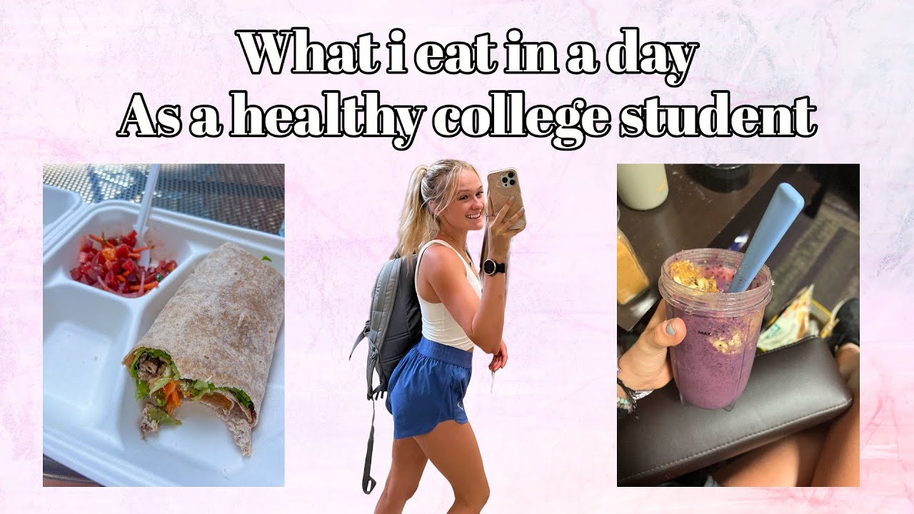 what i eat in a day as a college student