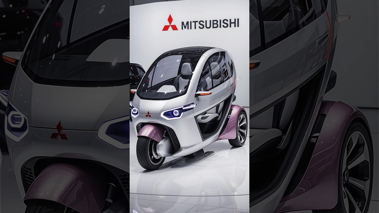 2026 Mitsubishi Enclosed EV Trike &ndash; No Noise, All Power!