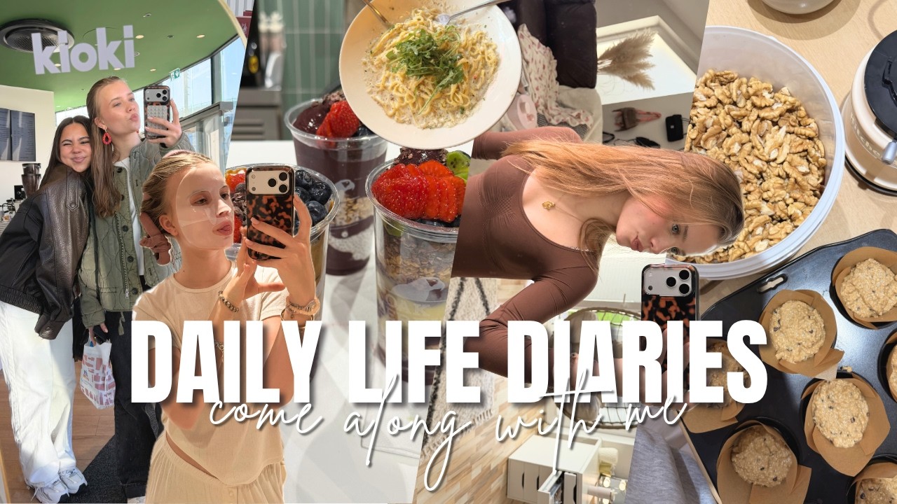 Daily Life Diaries🫂🛍️ mit Joana in Düsseldorf, Lernen, skin care Routine, Oakberry | Jana Libra