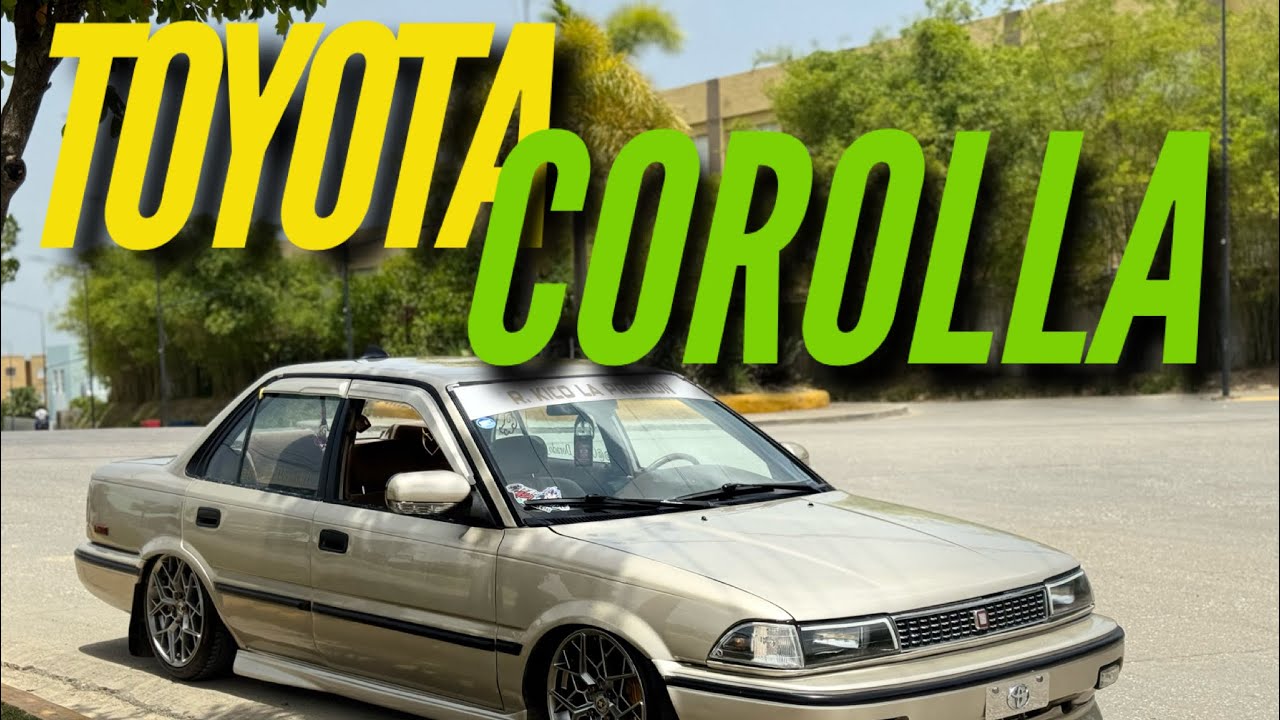 Toyota Corolla 1992 (modificación 2025 😍) JRPROMO VIDEOS