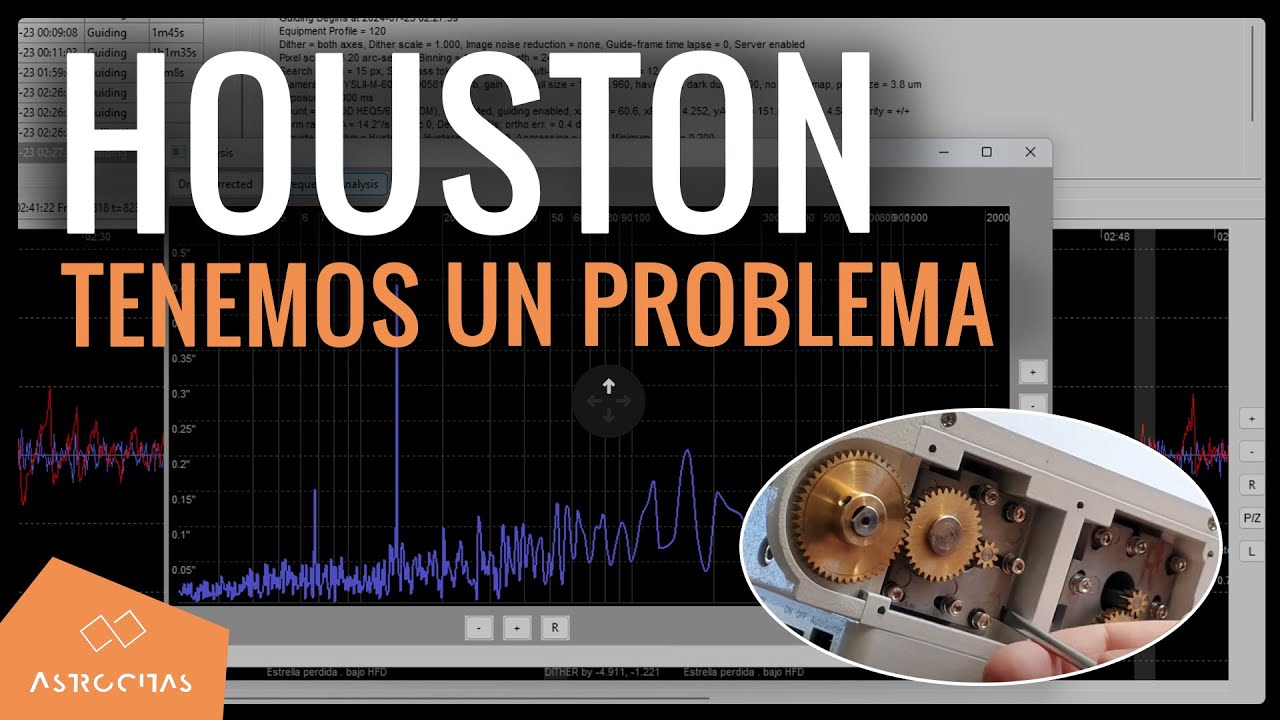 Analizamos LOGS de dos SKYWATCHER HEQ5 con problemas