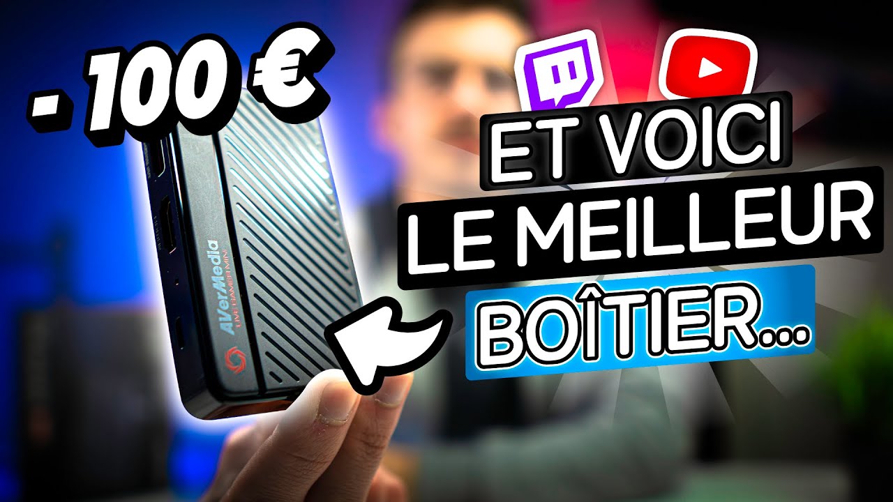 ET VOICI LE MEILLEUR BOÎTIER DE CAPTURE POUR MOINS DE 100 €… | [Avermedia - Live gamer Mini]