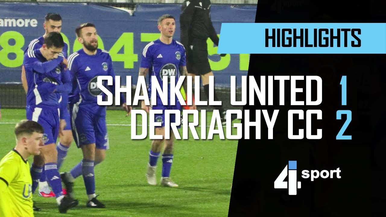Shankill United 1 - 2 Derriaghy CC - 25 Nov 25