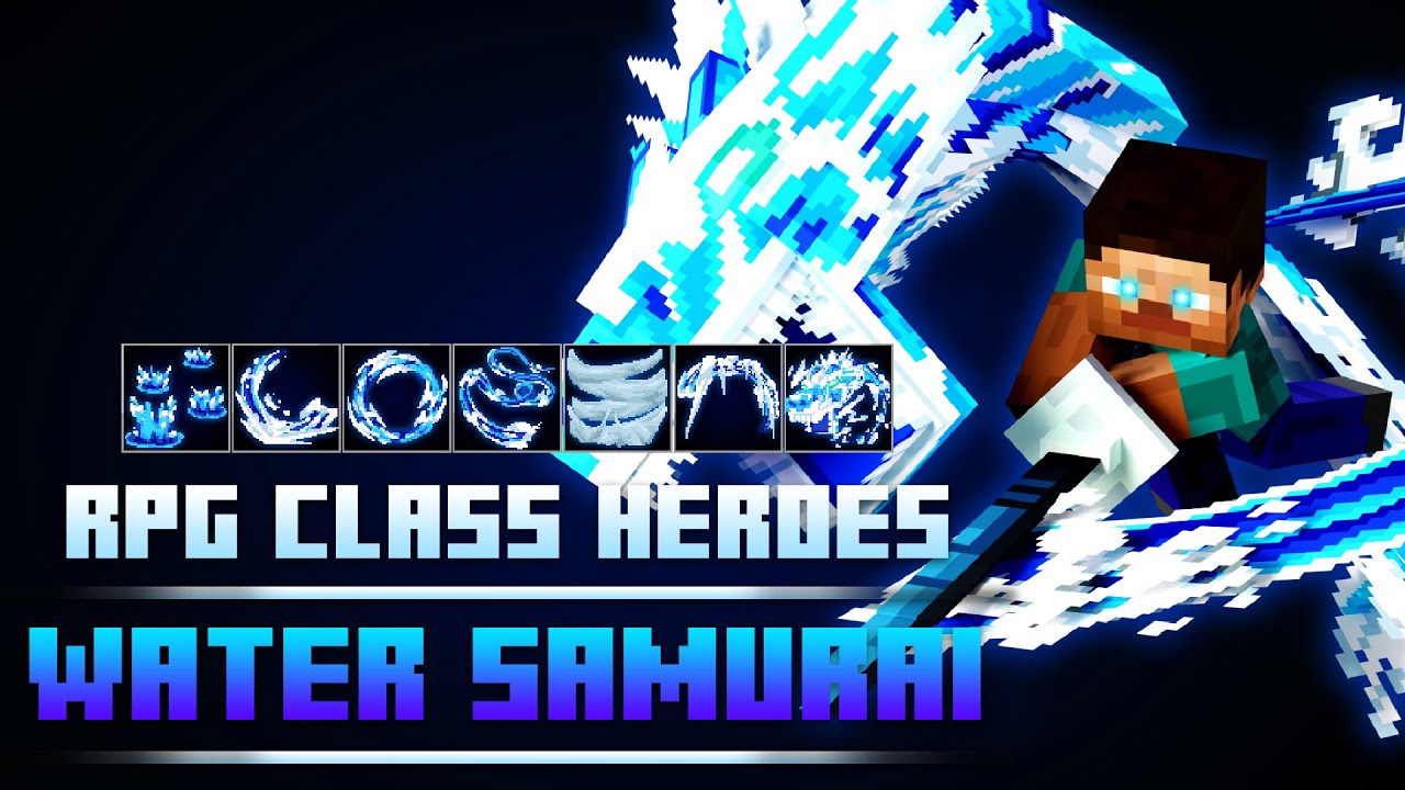 Minecraft RPG Class Heroes | Water Samurai