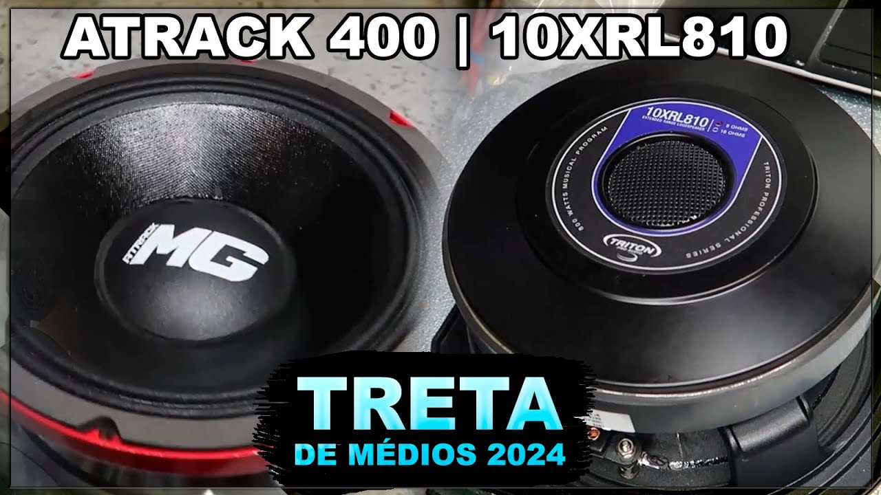Bomber Atrack TT 400 Médio vs Triton 10XRL810
