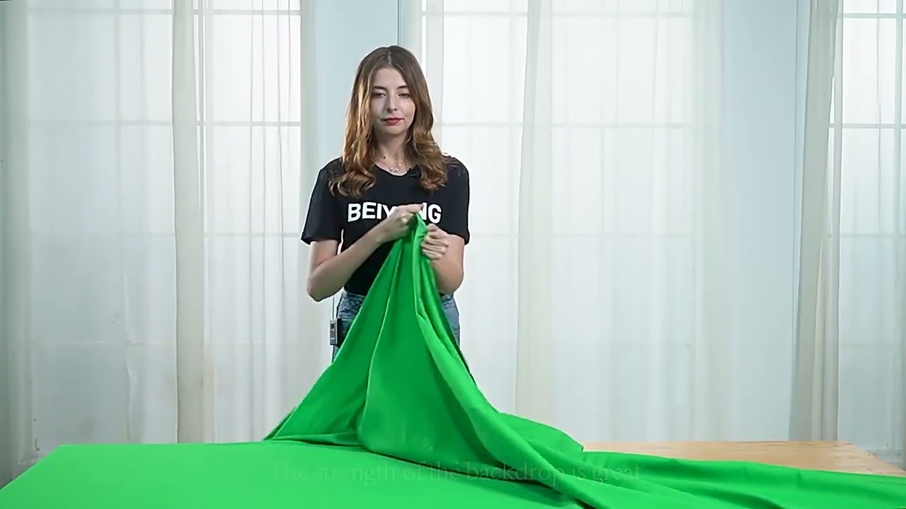 Fundal panza studio 3 x 3 m green screen