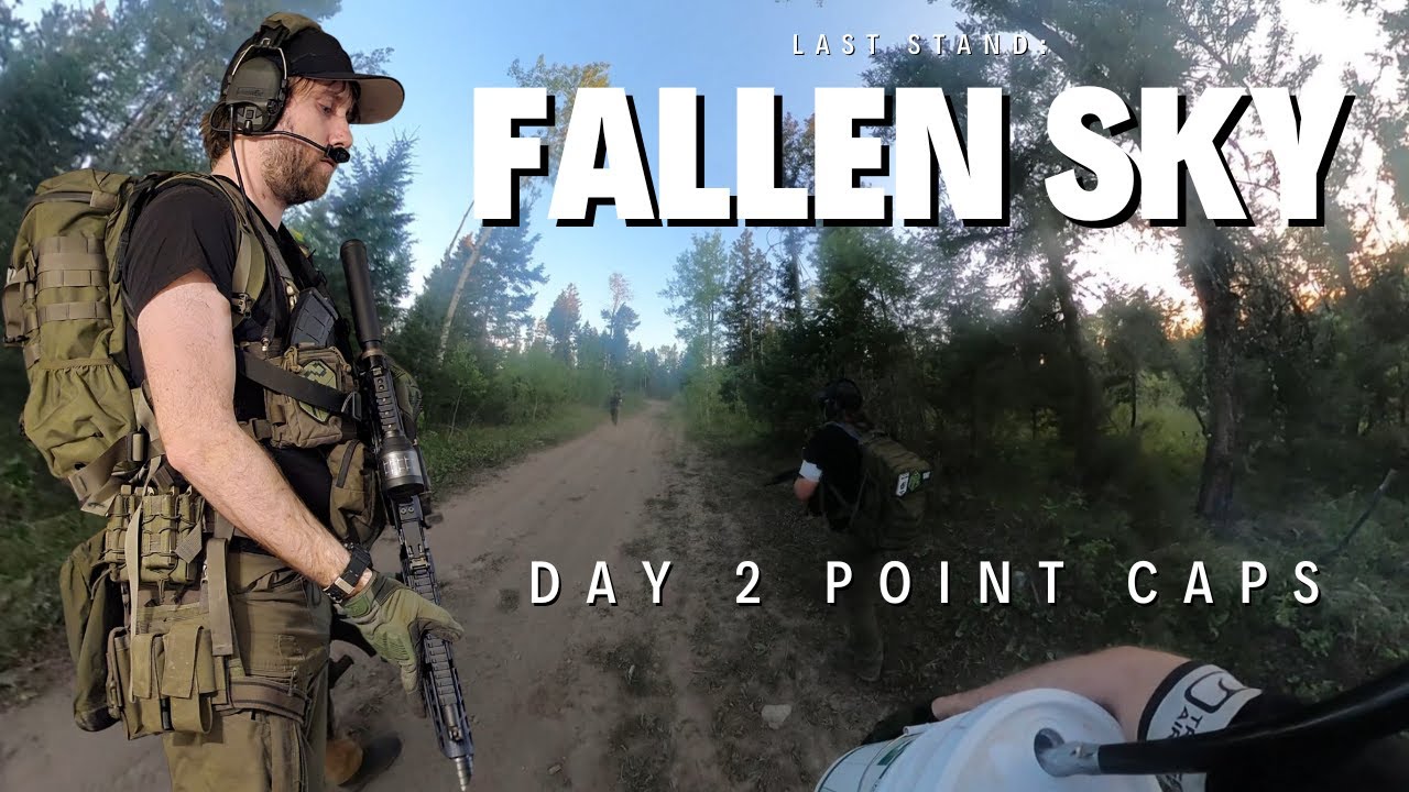 FLOPerating Behind Enemy Lines - Airsoft Squad Leader POV - Last Stand: Fallen Sky Night 2