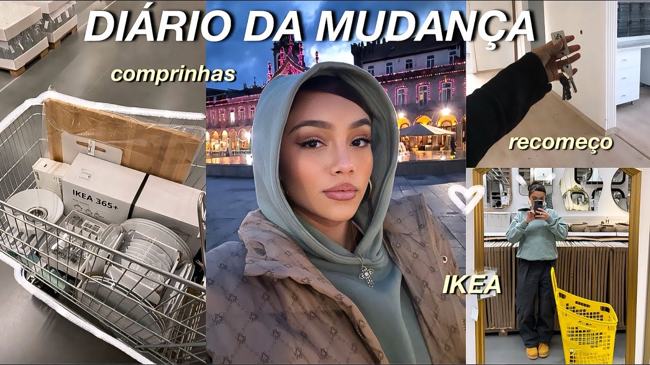 RECOMEÇANDO minha vida do zero em Portugal