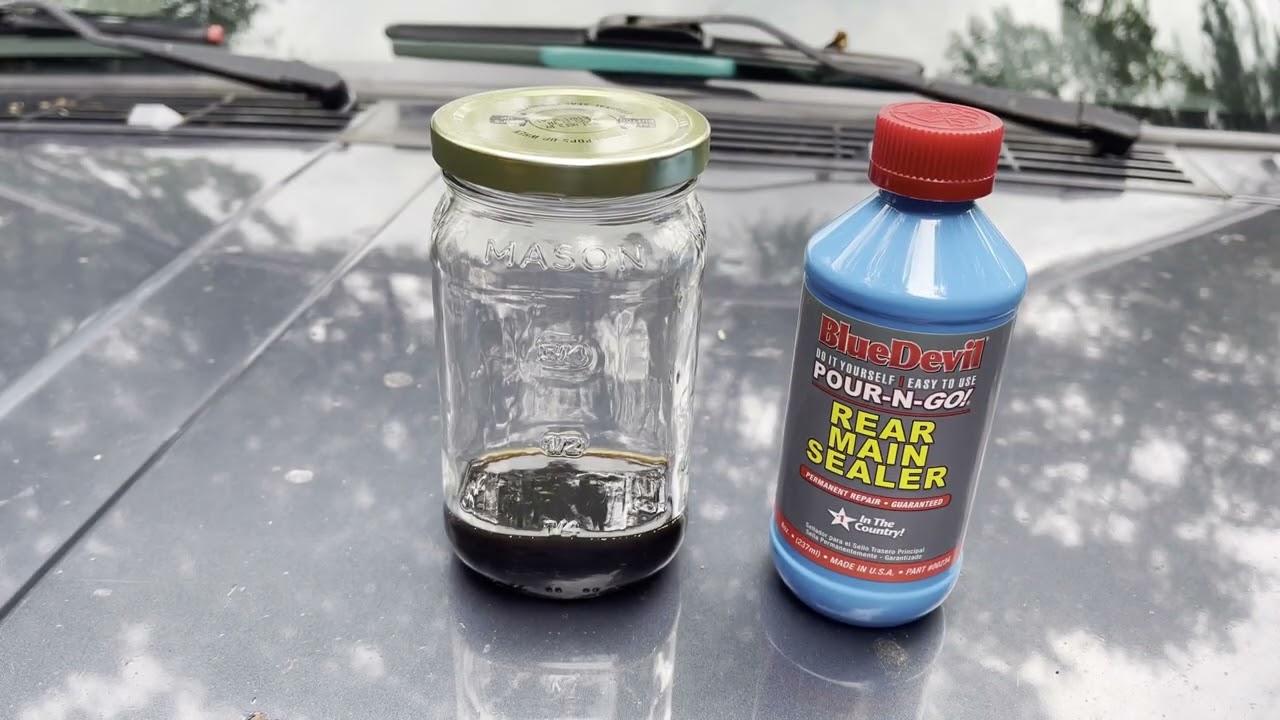 Blue Devil Rear Main Sealer 2001 Jeep #rearmainseal #bluedevil #sealer
