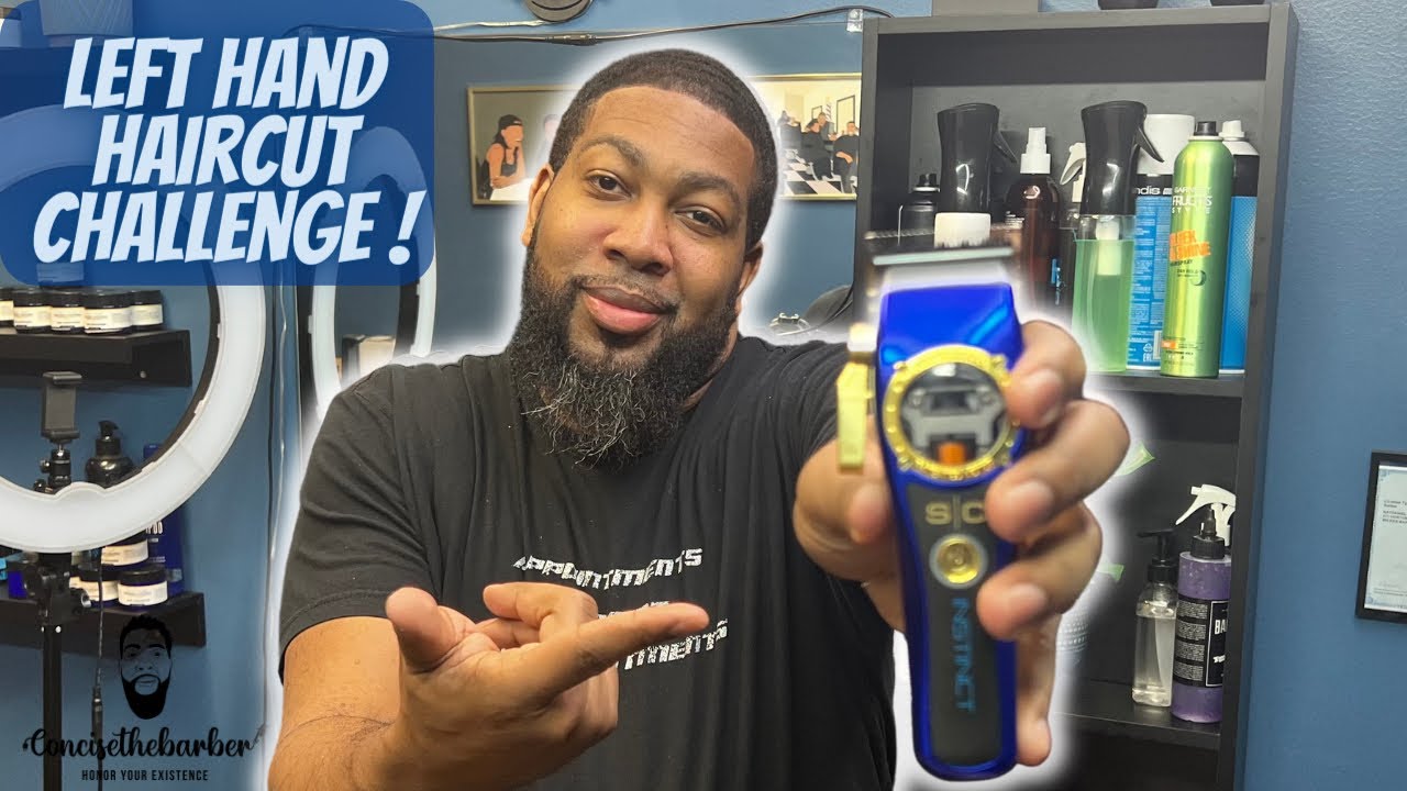 Left Hand Haircut Challenge!