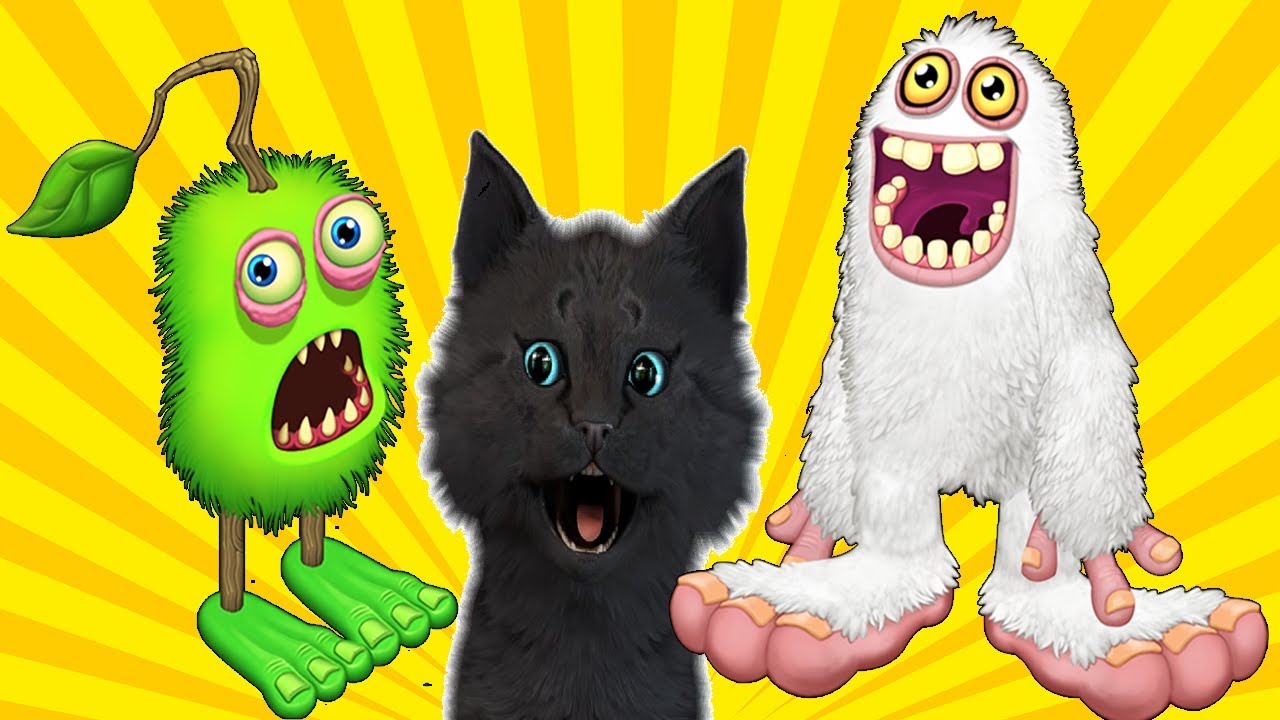 Мои Поющие Монстры и Говорящий Супер Кот 🐱 My Singing Monsters