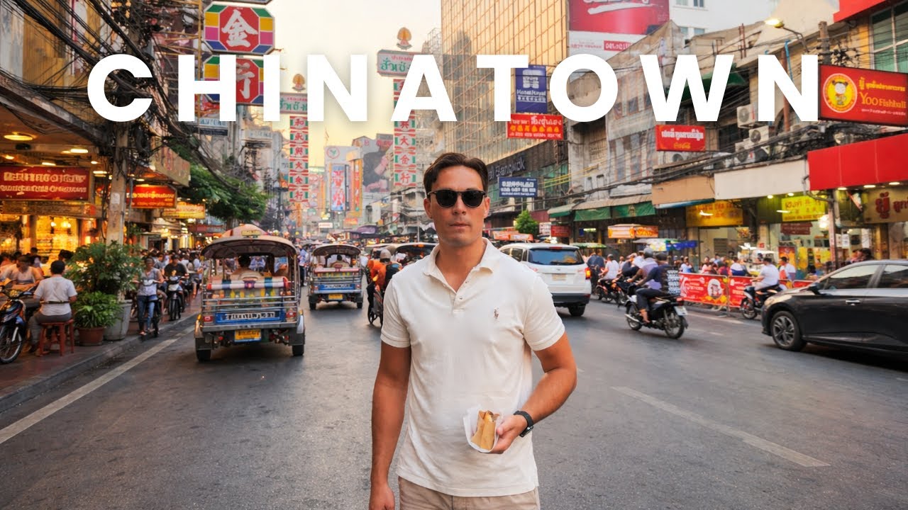 Bangkok Chinatown 🇹🇭 | Chaos, Street Food & Night Vibes