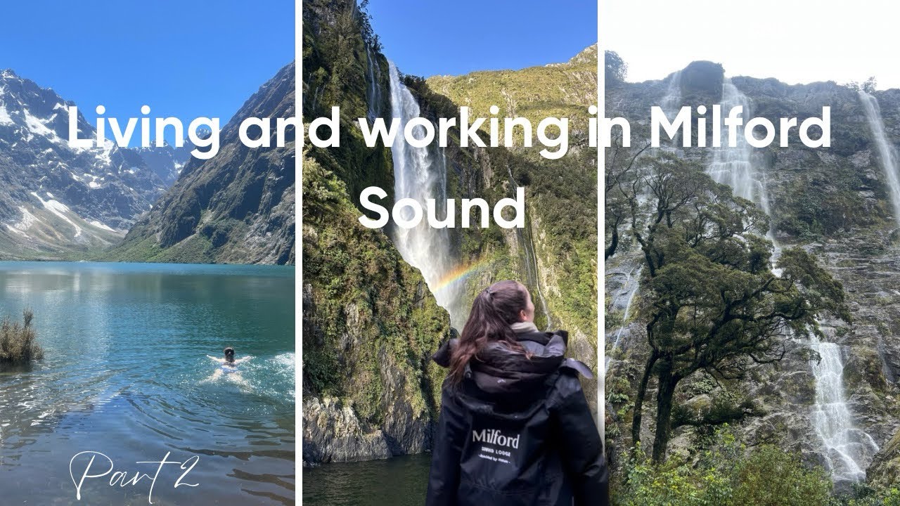 Part 2: Living & Working in Milford Sound! Come with us & explore Milford for 5 months! ☔️⛰️🇳🇿📹❤️