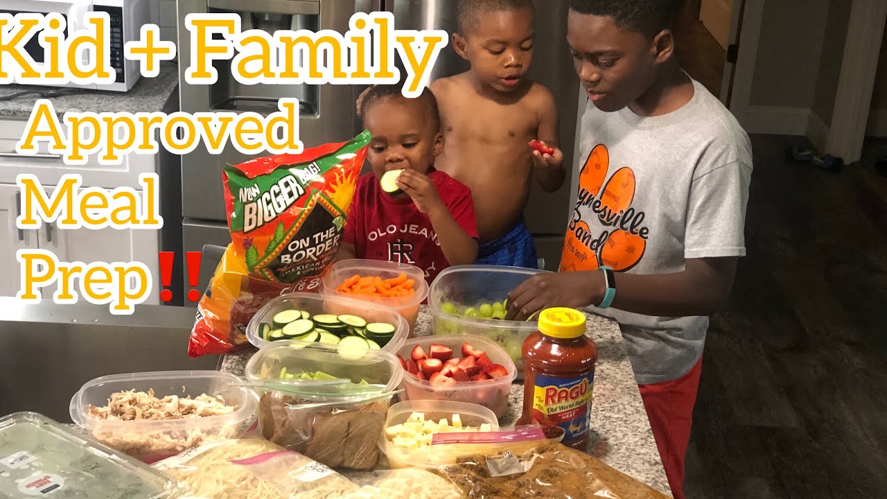 HOW TO FAMILY MEAL PREP| SIMPLE & SATISFYING + KID APPROVED!!!!!