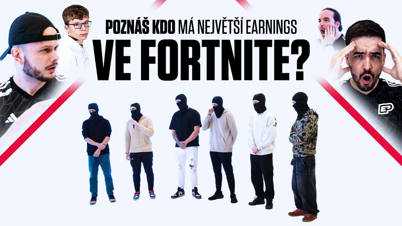 POZNEJ, KDO VYCASHOVAL NEJVÍC VE FORTNITE! 💰 Byl na LANce?! 😱