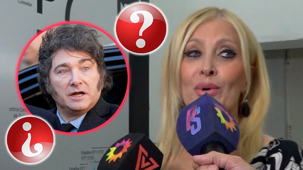 La reacción de Yuyito González cuando le preguntaron si había terceros en su separación con Milei