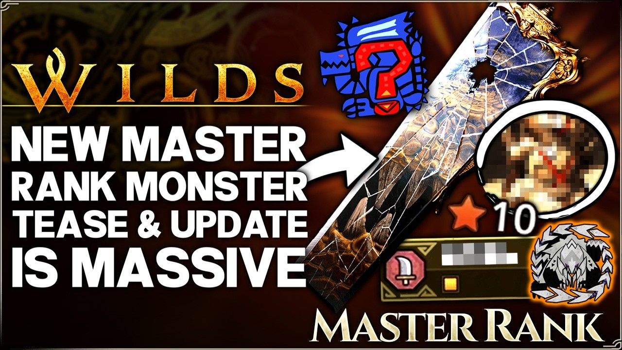 Monster Hunter Wilds - New Master Rank Monster Tease, Anniversary Event is MASSIVE & More Details!