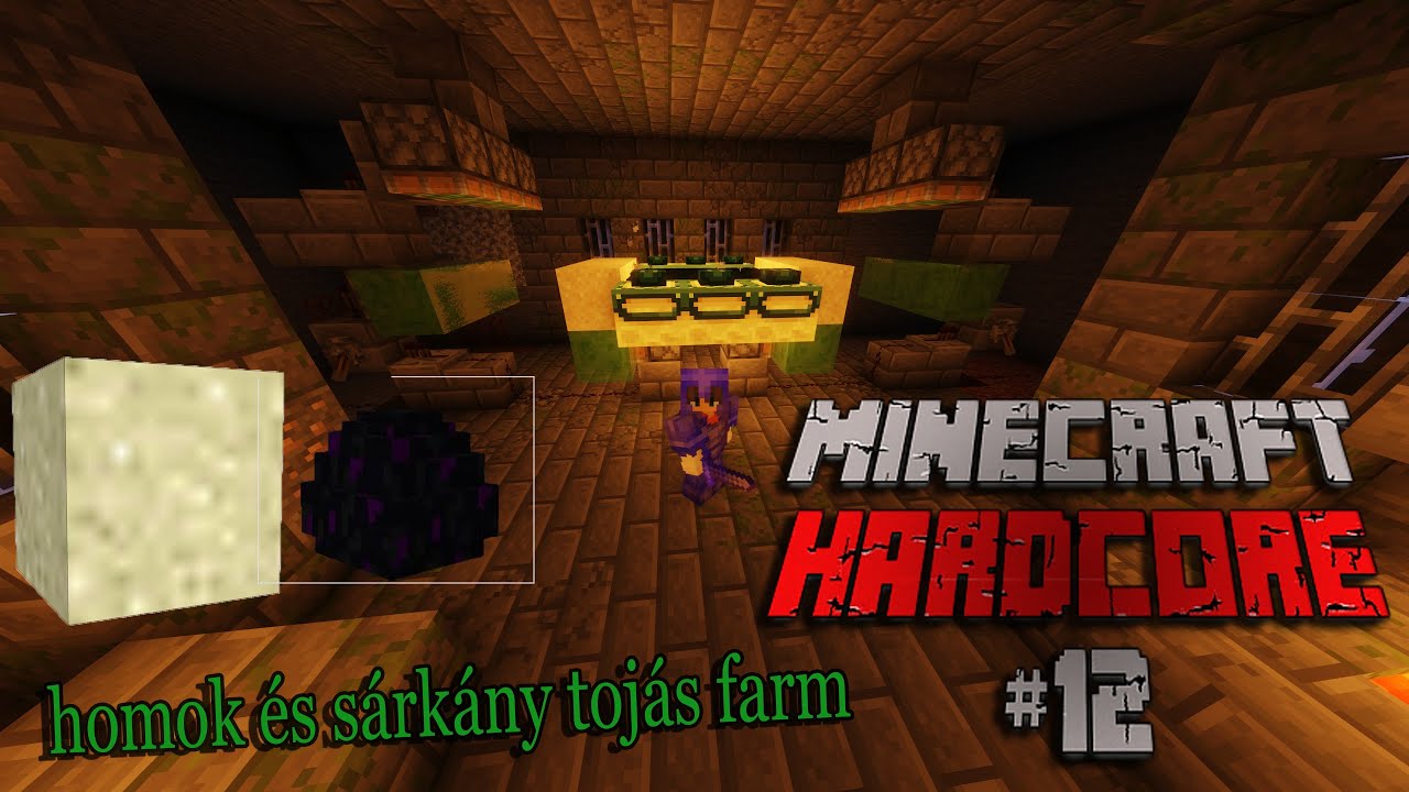 Minecraft Hardcore Homok farm #12