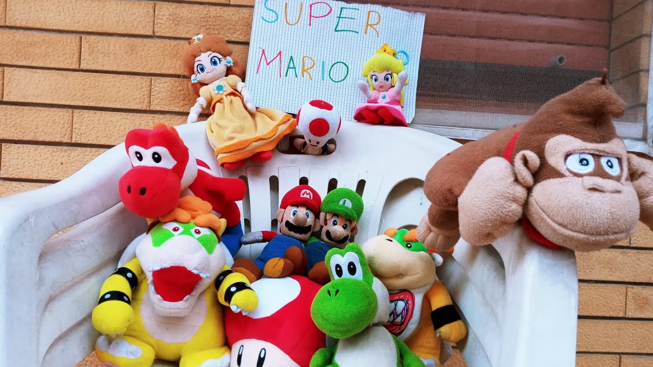 Super Mario de PLUSH!!!!!