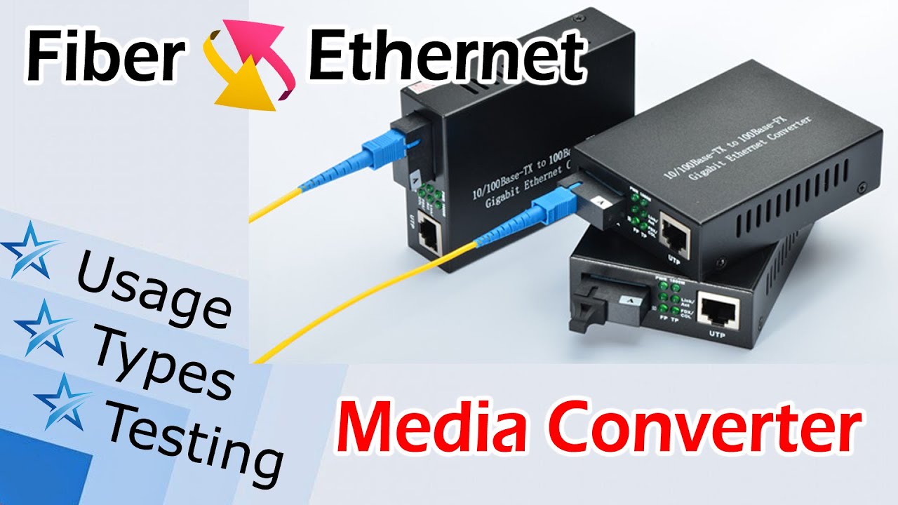 Media Converter | LAN to Fiber | Internet Sharing | Media Converter usage in Private Local Channel