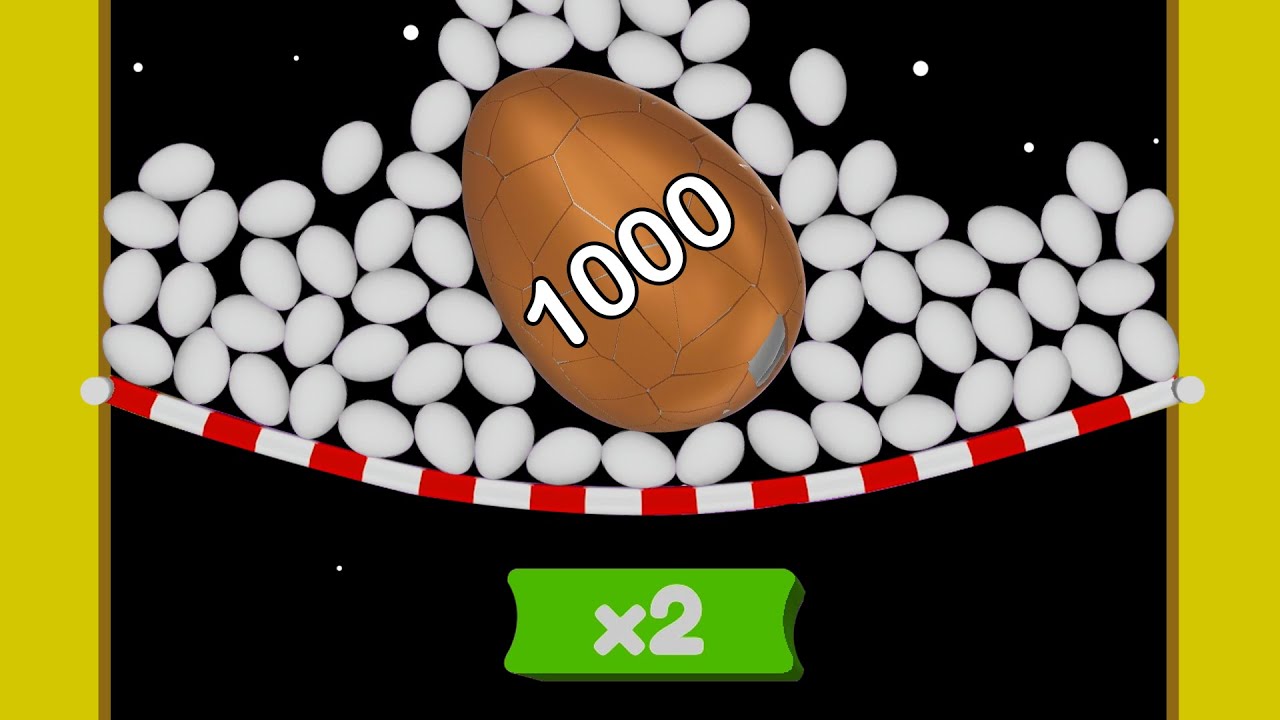 EGGS AND CHICKENS: ASMR Gameplay - Bounce and Collect (Max Level)
