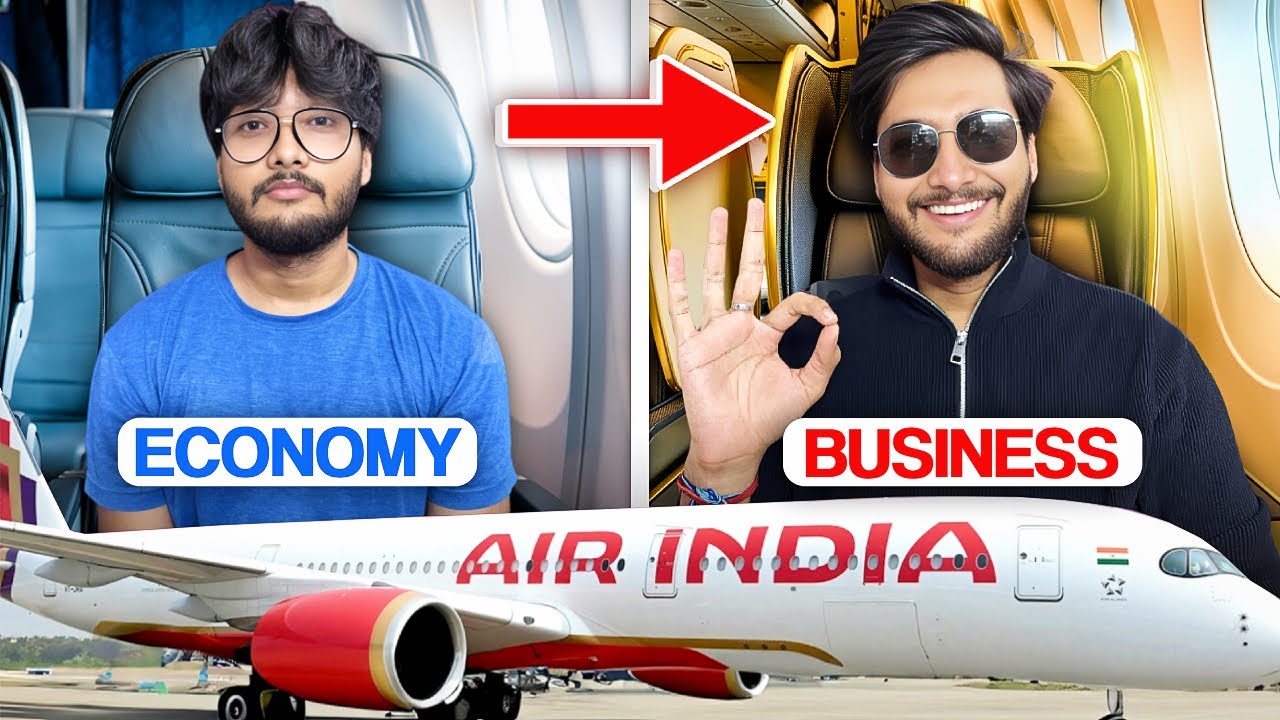 Air India FREE UPGRADES To Economy Passenger.