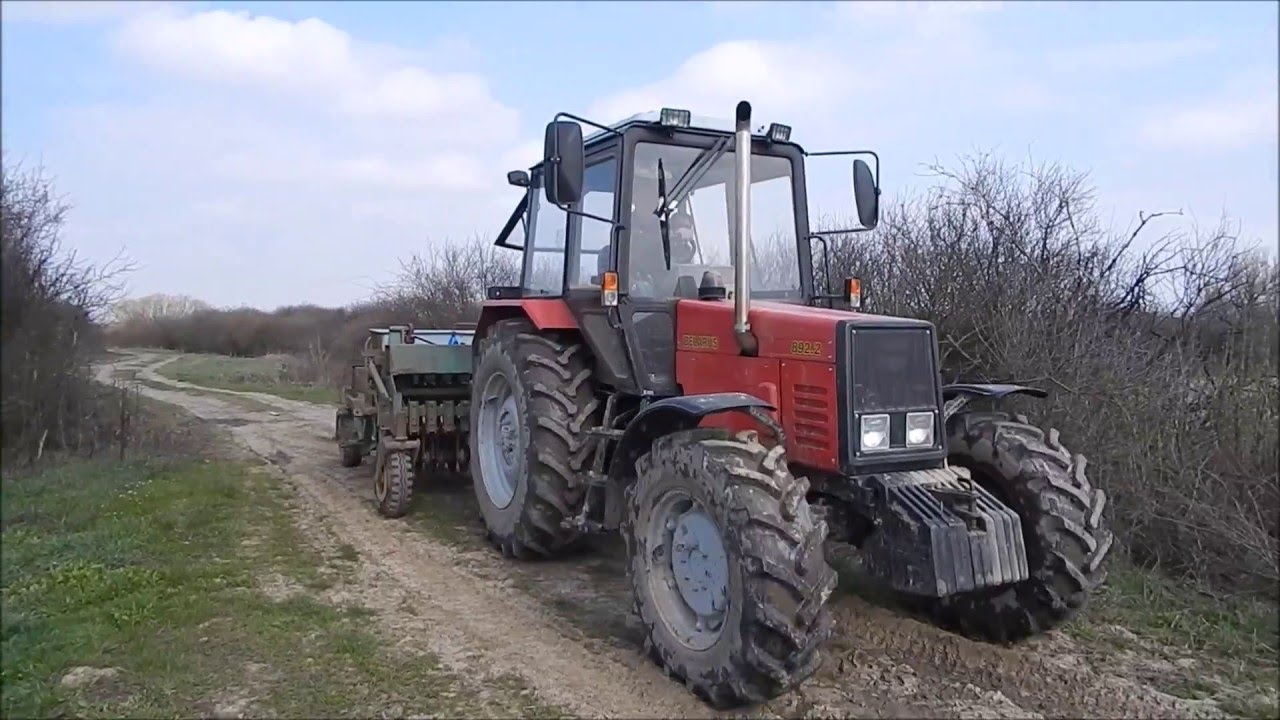 Tavaszi búza vetés MTZ 892.2 / Zetor 5611