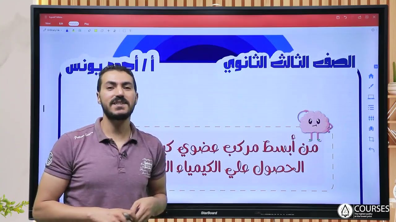 العضويه كلها في مخطط واحد ليالي الامتحان مستر أحمد يونس #ثانوية_عامة2025 #كيمياء 