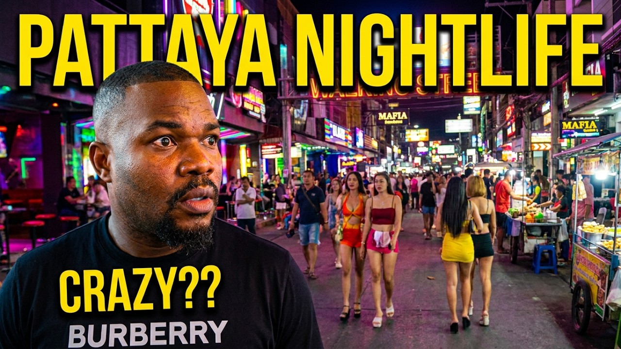 First Time Experiencing Pattaya Nightlife… I Was Shocked 😲 
