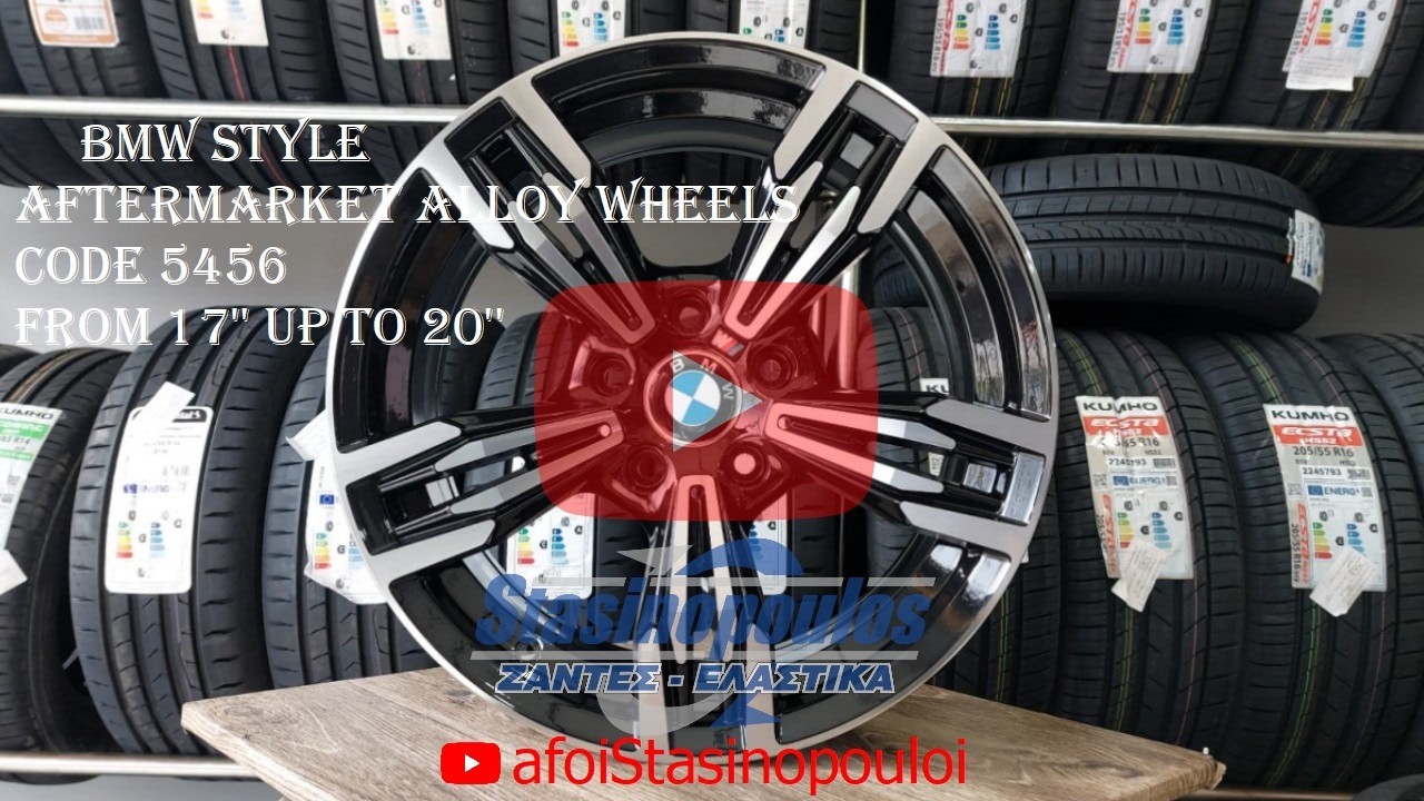 BMW STYLE ALLOY WHEELS CODE 5456 AFTERMARKET WHEELS