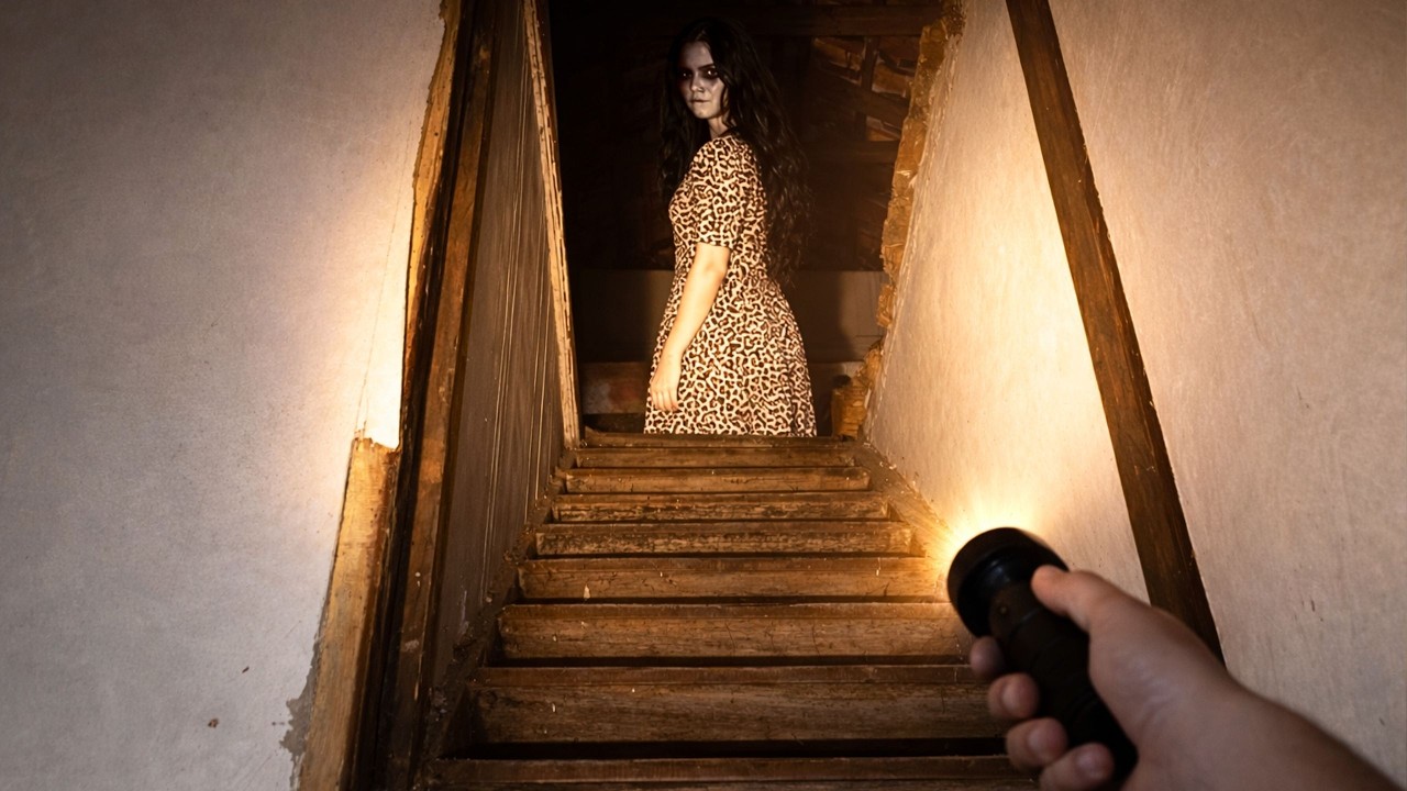FANTASMA HORRÍVEL APARECE NO SOTÃO DA CASA ASSOMBRADA NO VALE DOS OSSOS!