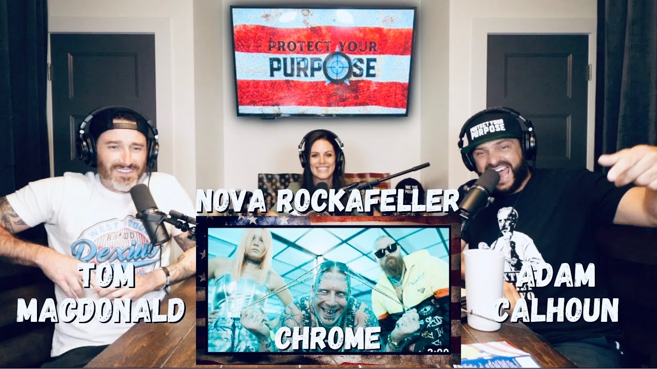Military Veterans React to Tom MacDonald, Adam Calhoun & Nova Rockafeller - 