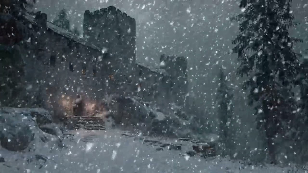 Solitary Winter Ambience with Cold Wind and Deep Silence for Focus, Reflection and Calm