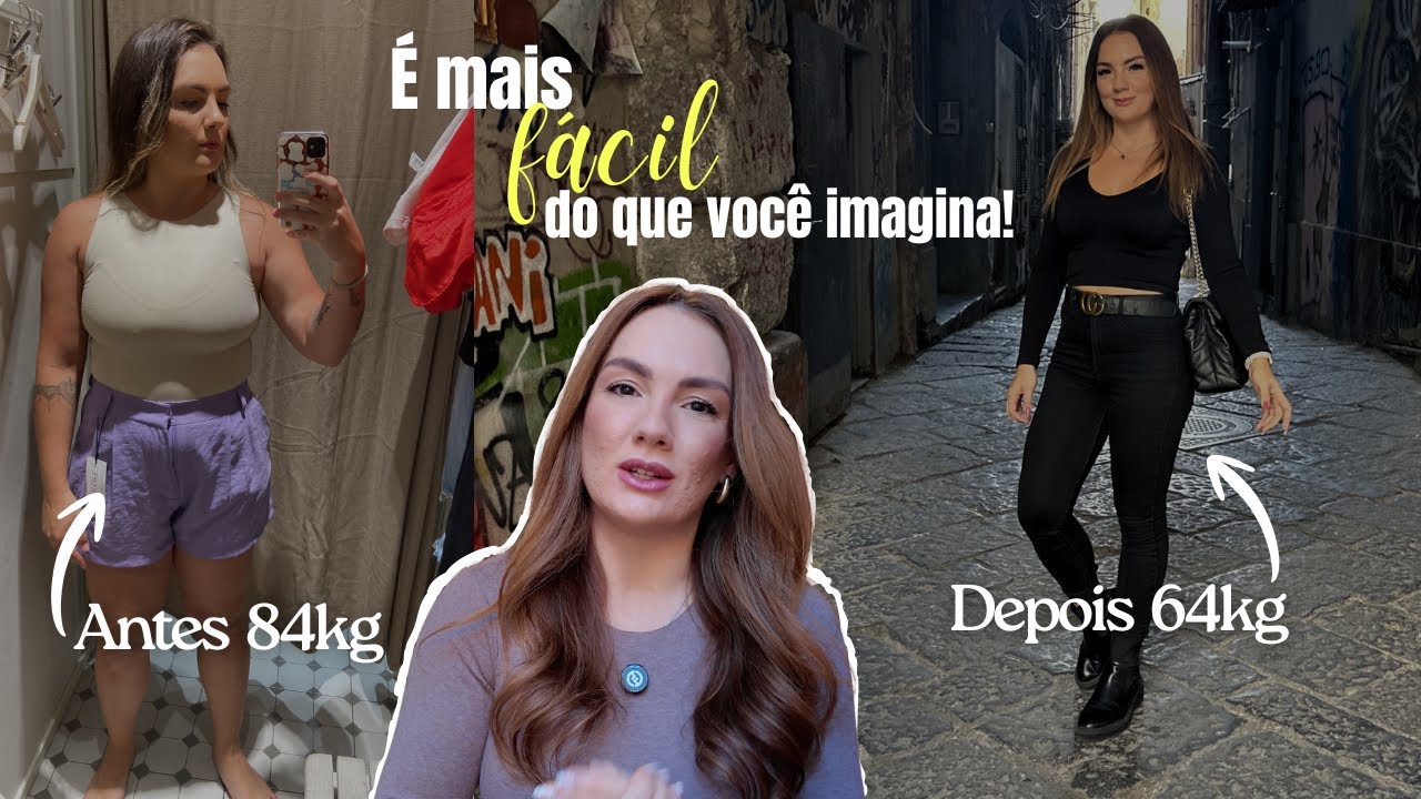 Como emagreci 20kg com 5 hábitos SIMPLES (comendo de tudo)