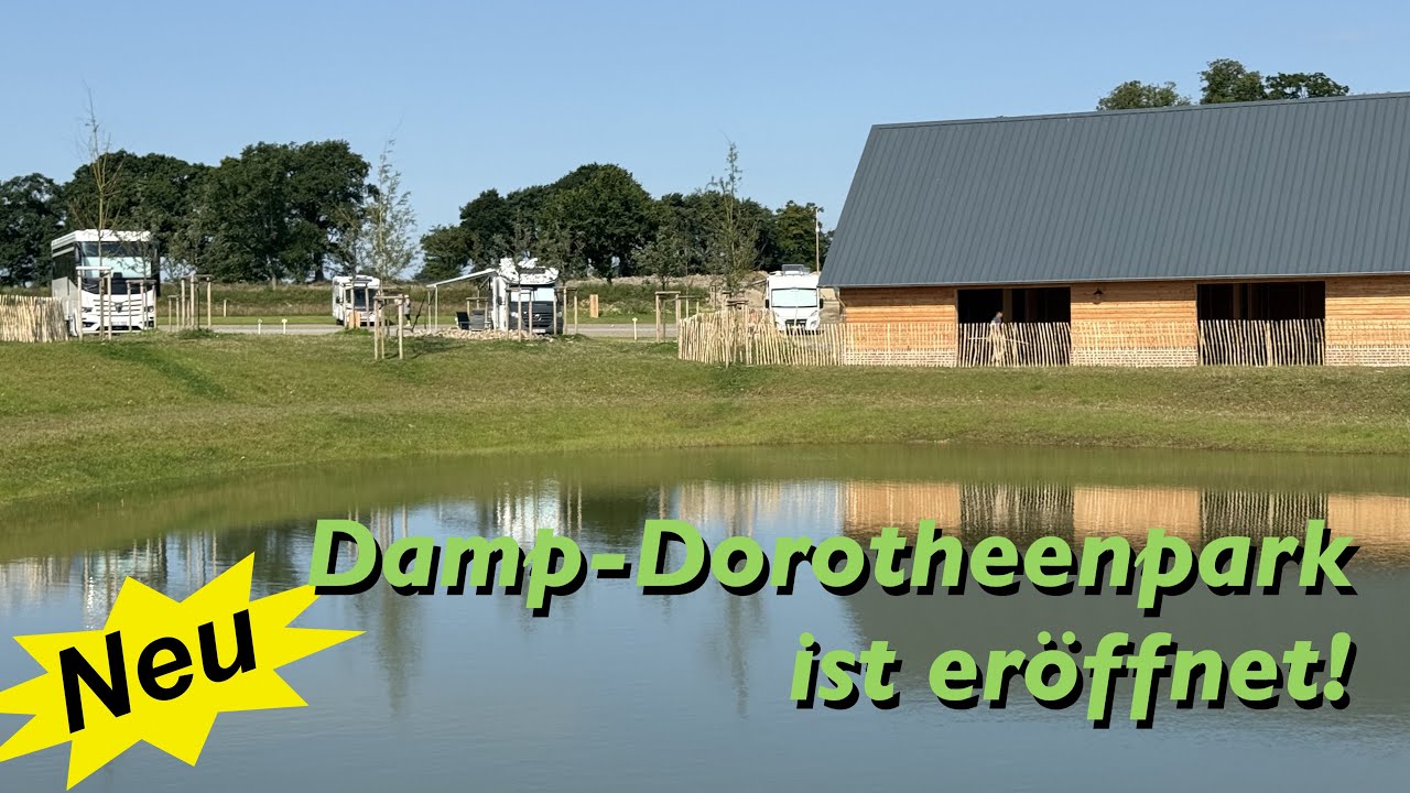Eröffnung Damp-Dorotheenpark: WOMOCLICK war dabei. #topstellplatz 