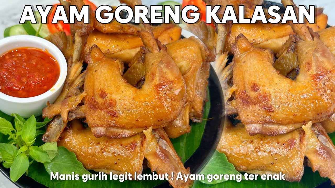 KASTA TERTINGGI AYAM GORENG TER ENAK !! YA AYAM GORENG KALASAN DONGGG SUMPAH ENAKKK