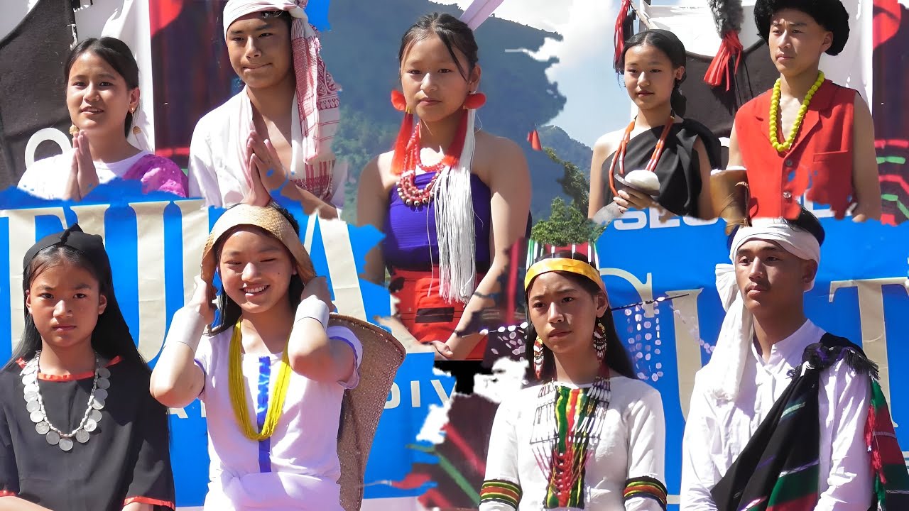 Vibrant Cultural Display of Northeast India's Seven Sisters @ St Joseph Hr Sec School Cultural Day