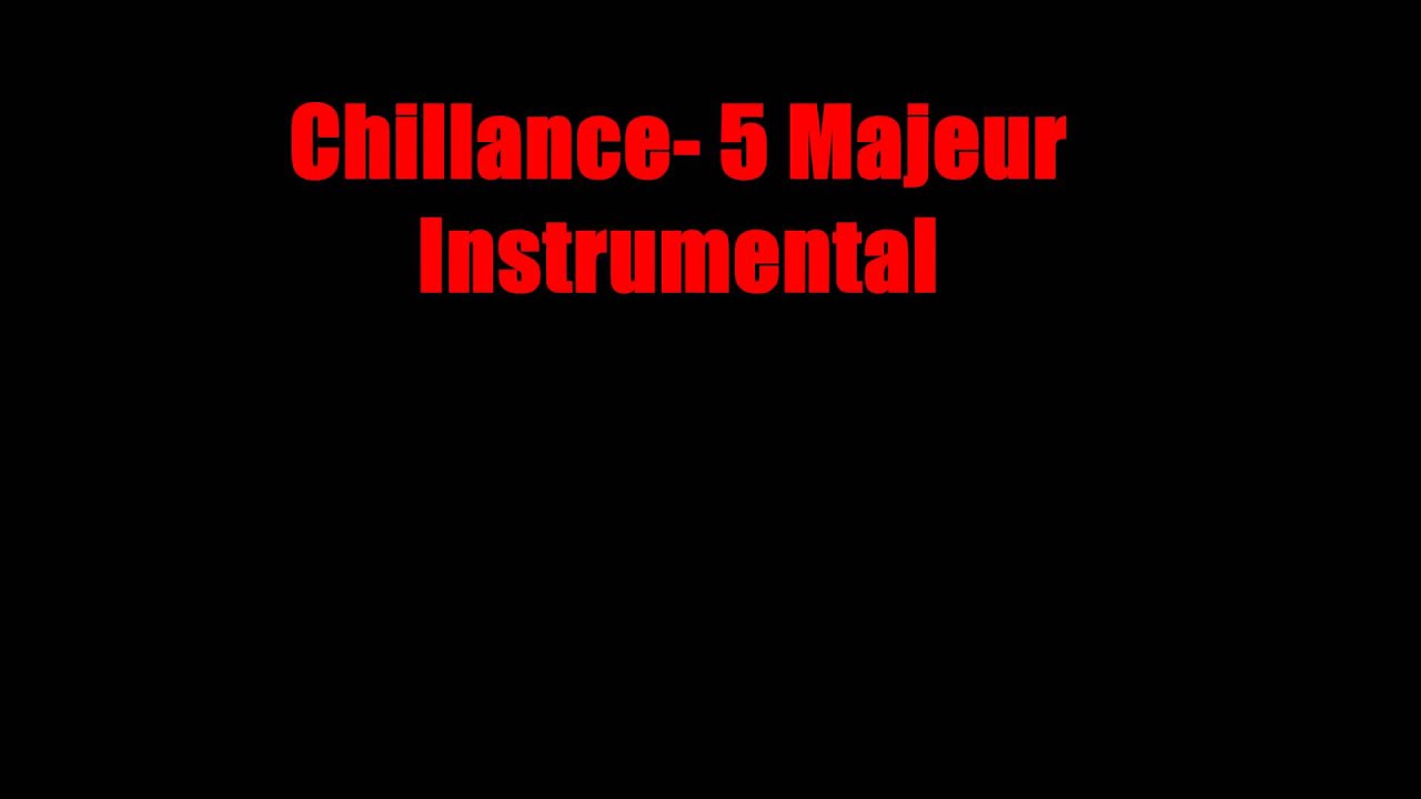 Chillance  5 Majeur Instrumental