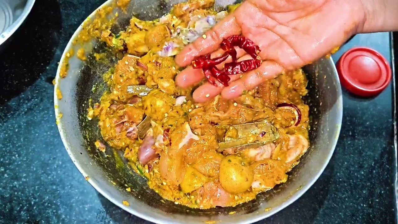 विलेज टाइप चिकन करी 😋🤤👌
