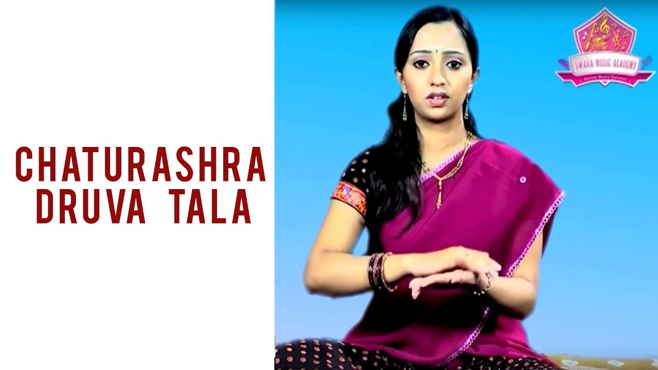 Alankara 1 - Chaturashra Druva Tala - Showing How to Practice Tala Beats with Hand