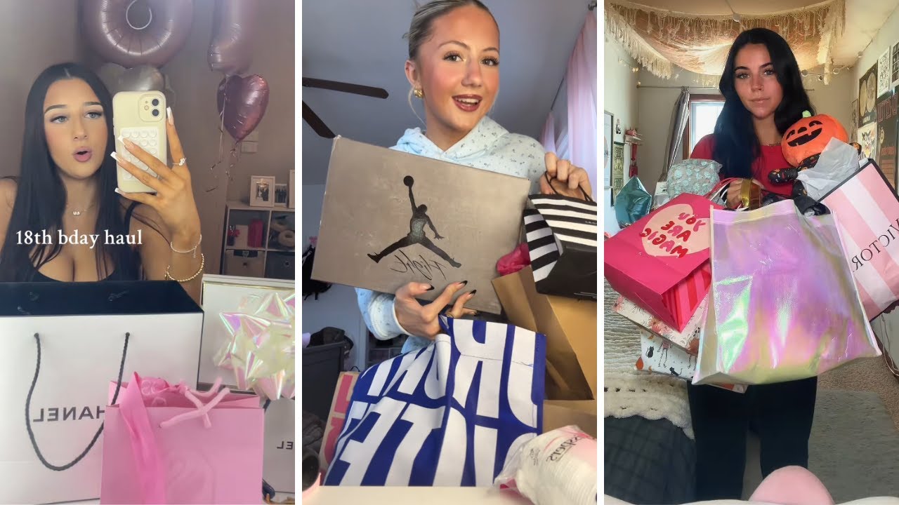 Birthday Haul | TikTok Compilation